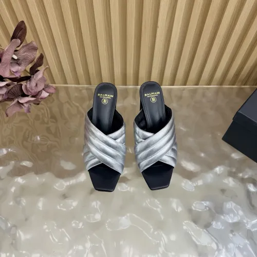 Replica Balmain Slippers For Women #1474896 $135.00 USD for Wholesale