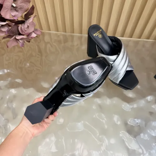 Replica Balmain Slippers For Women #1474896 $135.00 USD for Wholesale