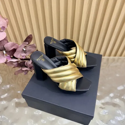 Cheap Balmain Slippers For Women #1474897, $$135.00 USD On Balmain Slippers
