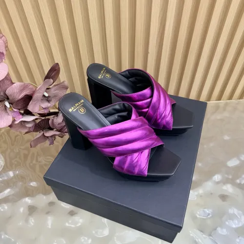 Cheap Balmain Slippers For Women #1474898, $$135.00 USD On Balmain Slippers