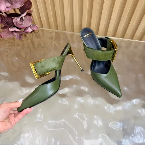 Replica Balmain Slippers For Women #1474902 $118.00 USD for Wholesale