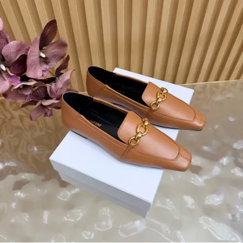 Cheap Yves Saint Laurent YSL Leather Shoes For Women #1474917, $$115.00 USD On Yves Saint Laurent YSL Leather Shoes