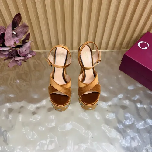Replica Gucci Sandal For Women #1474924 $125.00 USD for Wholesale