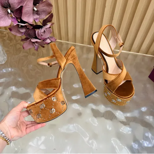 Replica Gucci Sandal For Women #1474924 $125.00 USD for Wholesale