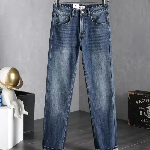 Replica Burberry Jeans For Men #1474929 $45.00 USD for Wholesale