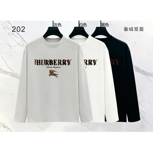 Replica Burberry T-Shirts Long Sleeved For Men #1474946 $39.00 USD for Wholesale