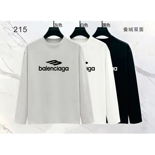 Replica Balenciaga T-Shirts Long Sleeved For Men #1474980 $39.00 USD for Wholesale