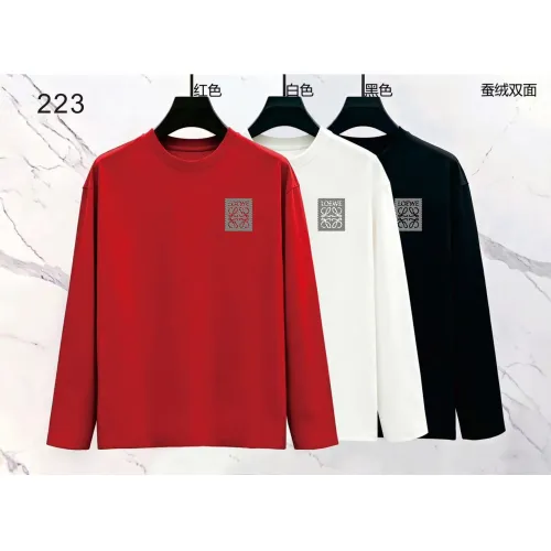 Replica LOEWE T-Shirts Long Sleeved For Men #1474986 $39.00 USD for Wholesale