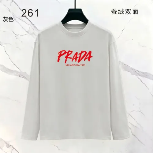 Cheap Prada T-Shirts Long Sleeved For Men #1475030, $$39.00 USD On Prada T-Shirts