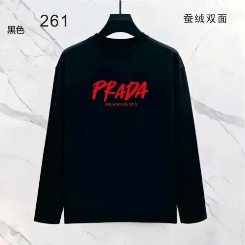 Cheap Prada T-Shirts Long Sleeved For Men #1475031, $$39.00 USD On Prada T-Shirts