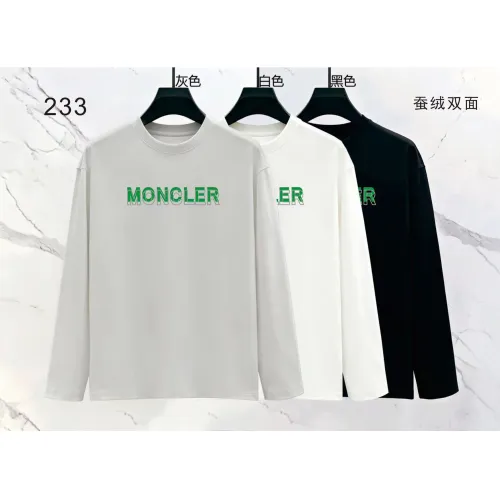 Replica Moncler T-Shirts Long Sleeved For Men #1475041 $39.00 USD for Wholesale