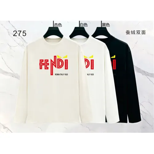 Replica Fendi T-Shirts Long Sleeved For Men #1475063 $39.00 USD for Wholesale