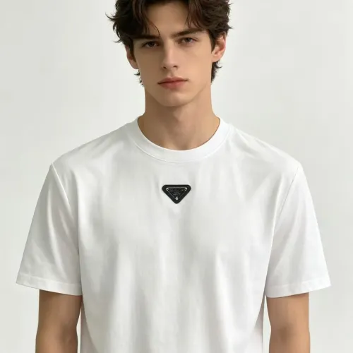 Cheap Prada T-Shirts Short Sleeved For Men #1475105, $$32.00 USD On Prada T-Shirts
