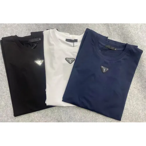 Replica Prada T-Shirts Short Sleeved For Men #1475105 $32.00 USD for Wholesale