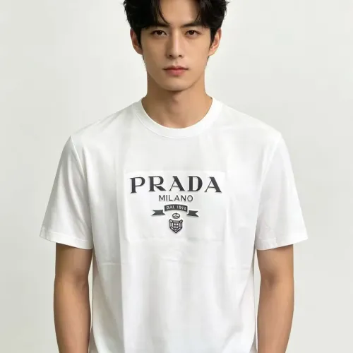 Cheap Prada T-Shirts Short Sleeved For Men #1475108, $$32.00 USD On Prada T-Shirts