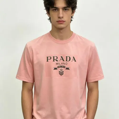 Cheap Prada T-Shirts Short Sleeved For Men #1475109, $$32.00 USD On Prada T-Shirts