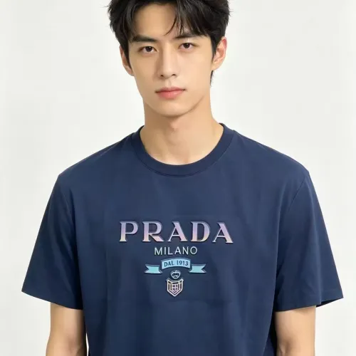 Cheap Prada T-Shirts Short Sleeved For Men #1475111, $$32.00 USD On Prada T-Shirts