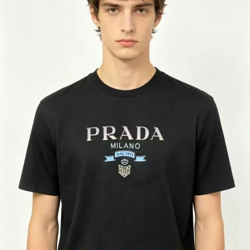 Cheap Prada T-Shirts Short Sleeved For Men #1475112, $$32.00 USD On Prada T-Shirts