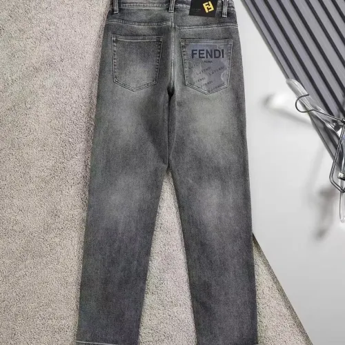 Replica Fendi Jeans For Men #1475124 $45.00 USD for Wholesale