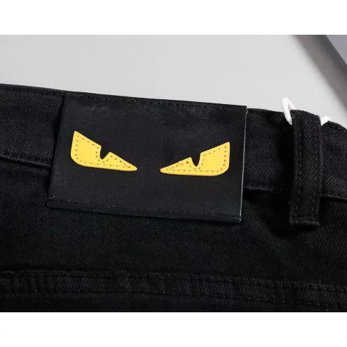 Replica Fendi Jeans For Men #1475128 $45.00 USD for Wholesale
