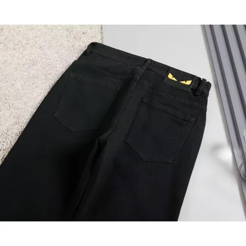Replica Fendi Jeans For Men #1475128 $45.00 USD for Wholesale