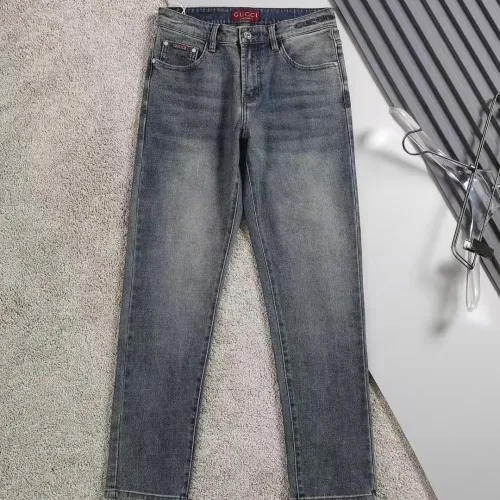 Replica Gucci Jeans For Men #1475131 $45.00 USD for Wholesale