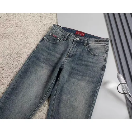 Replica Gucci Jeans For Men #1475131 $45.00 USD for Wholesale