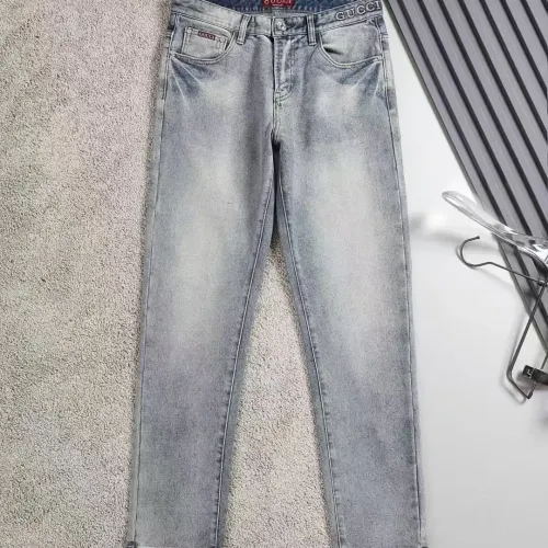 Replica Gucci Jeans For Men #1475132 $45.00 USD for Wholesale