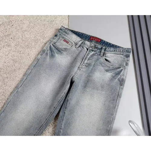 Replica Gucci Jeans For Men #1475132 $45.00 USD for Wholesale