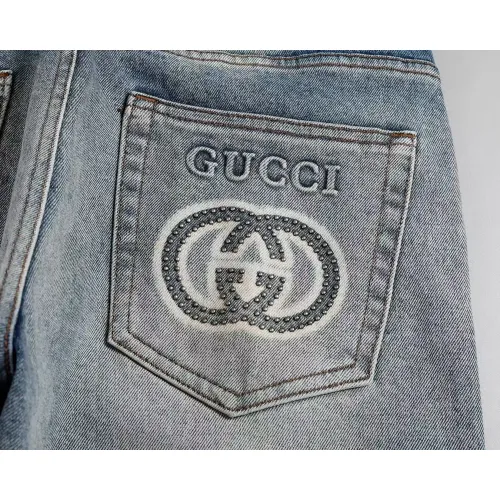 Replica Gucci Jeans For Men #1475132 $45.00 USD for Wholesale