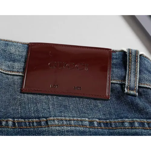 Replica Gucci Jeans For Men #1475133 $45.00 USD for Wholesale