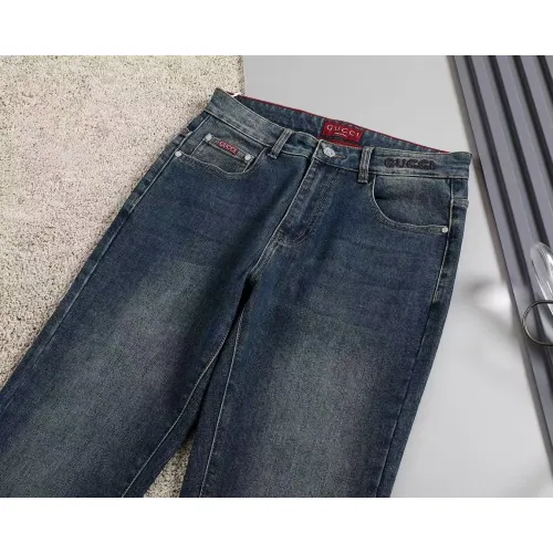 Replica Gucci Jeans For Men #1475133 $45.00 USD for Wholesale