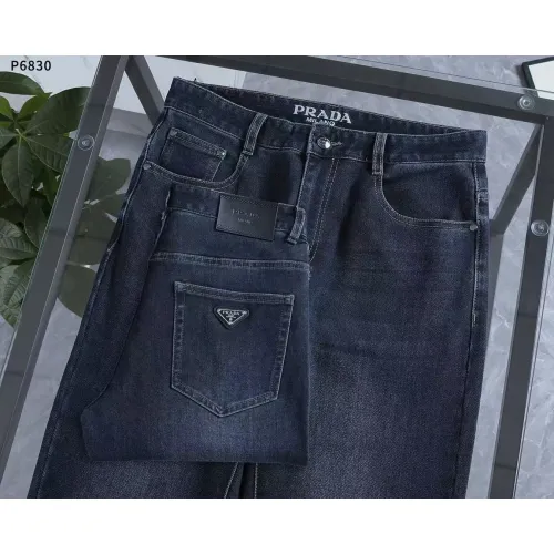 Replica Prada Jeans For Men #1475165 $45.00 USD for Wholesale