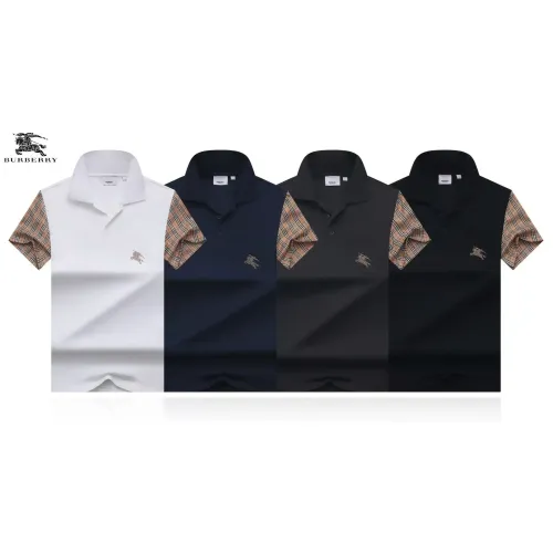 Replica Burberry T-Shirts Short Sleeved For Men #1475225 $32.00 USD for Wholesale