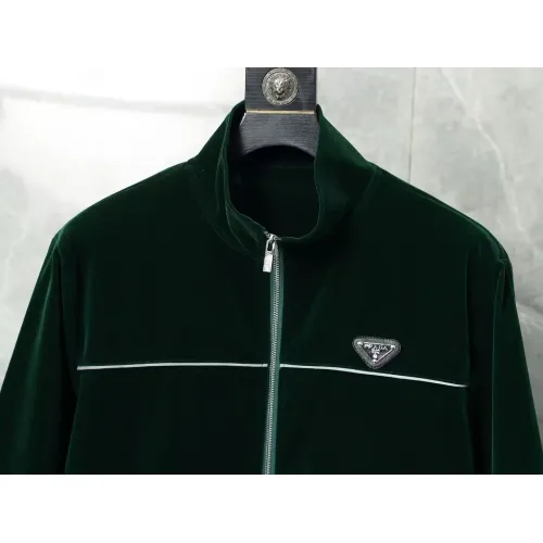 Replica Prada Tracksuits Long Sleeved For Men #1475262 $85.00 USD for Wholesale