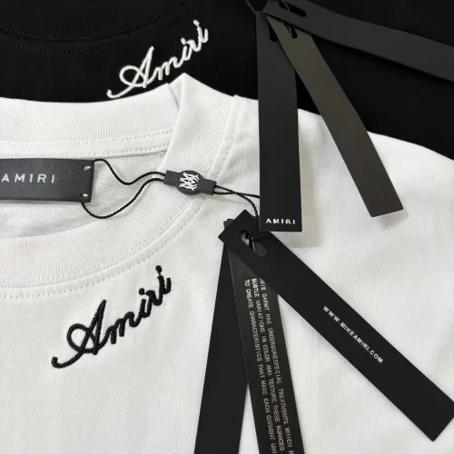 Replica Amiri T-Shirts Short Sleeved For Unisex #1475286 $32.00 USD for Wholesale