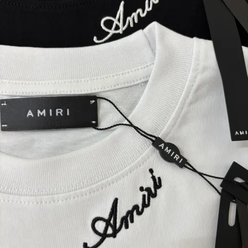 Replica Amiri T-Shirts Short Sleeved For Unisex #1475286 $32.00 USD for Wholesale