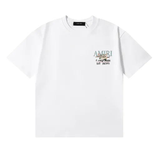 Cheap Amiri T-Shirts Short Sleeved For Unisex #1475288, $$32.00 USD On Amiri T-Shirts