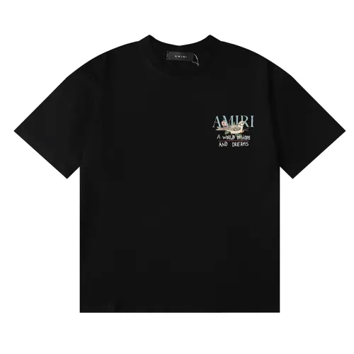 Cheap Amiri T-Shirts Short Sleeved For Unisex #1475289, $$32.00 USD On Amiri T-Shirts