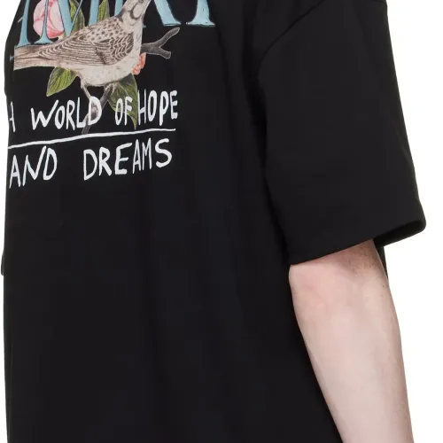 Replica Amiri T-Shirts Short Sleeved For Unisex #1475289 $32.00 USD for Wholesale