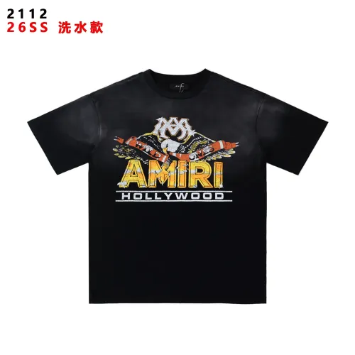 Replica Amiri T-Shirts Short Sleeved For Unisex #1475290 $34.00 USD for Wholesale