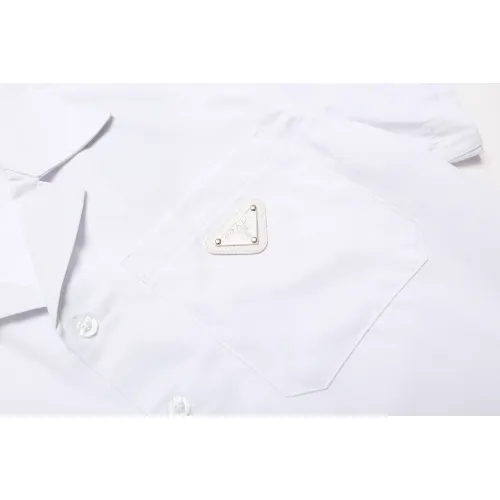 Replica Prada Shirts Short Sleeved For Men #1475300 $36.00 USD for Wholesale