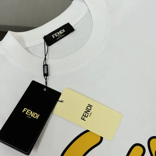 Replica Fendi T-Shirts Short Sleeved For Men #1475363 $45.00 USD for Wholesale