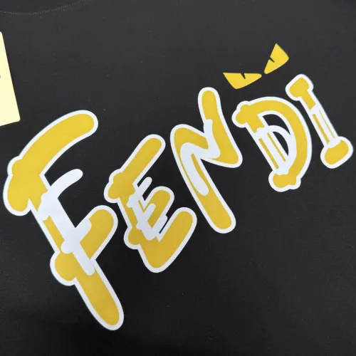 Replica Fendi T-Shirts Short Sleeved For Men #1475364 $45.00 USD for Wholesale