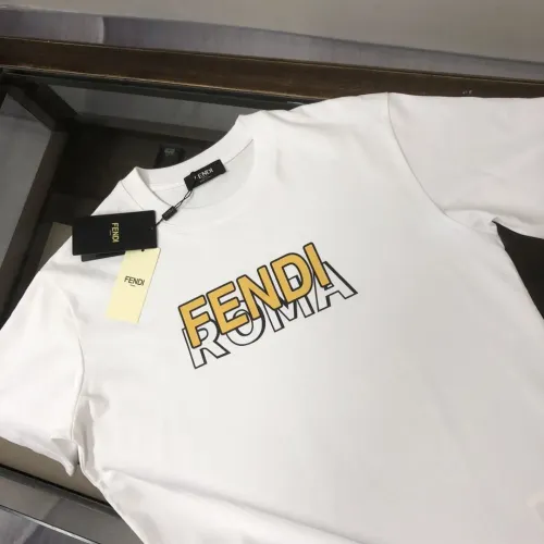 Replica Fendi T-Shirts Short Sleeved For Men #1475365 $45.00 USD for Wholesale