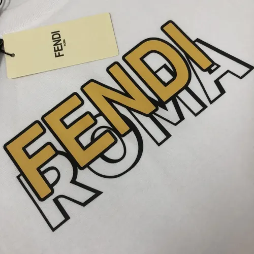 Replica Fendi T-Shirts Short Sleeved For Men #1475365 $45.00 USD for Wholesale