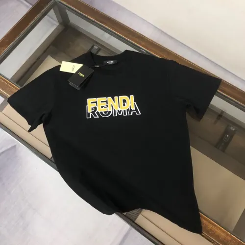 Cheap Fendi T-Shirts Short Sleeved For Men #1475366, $$45.00 USD On Fendi T-Shirts