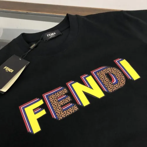 Replica Fendi T-Shirts Short Sleeved For Men #1475368 $45.00 USD for Wholesale