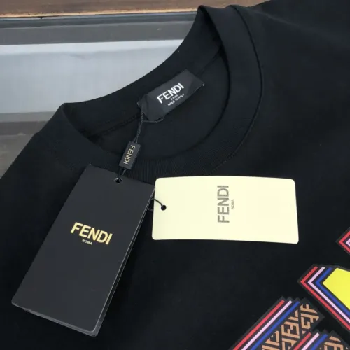 Replica Fendi T-Shirts Short Sleeved For Men #1475368 $45.00 USD for Wholesale