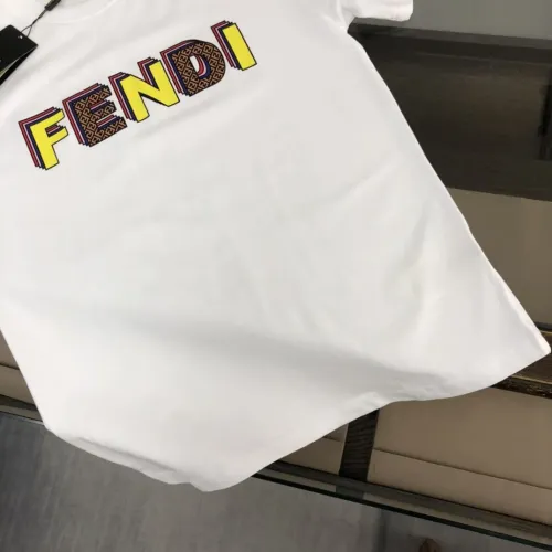 Replica Fendi T-Shirts Short Sleeved For Men #1475370 $45.00 USD for Wholesale